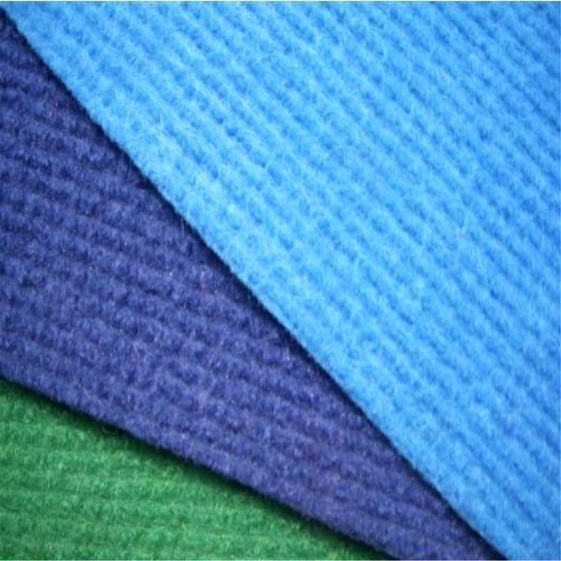 Size Customized 100% Polyester Ribbed Needle Punched Carpet