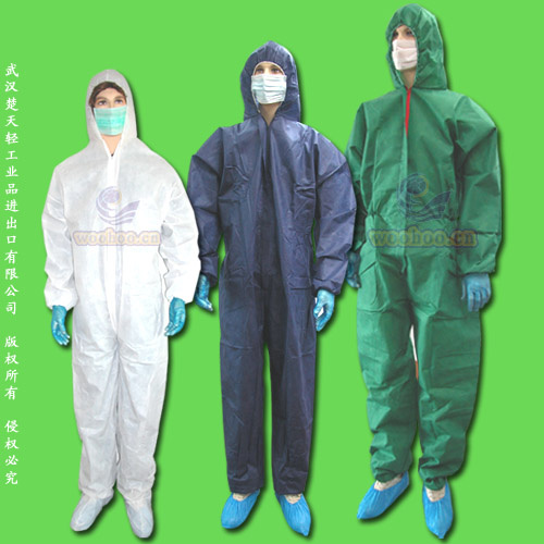 Waterproof Surgical/Medical/Hospital/Plastic/Polyethylene/Poly/PE/PP+PE/PP/SMS/Overall/Polypropylene Nonwoven Disposable Protective Gown, Disposable Coverall