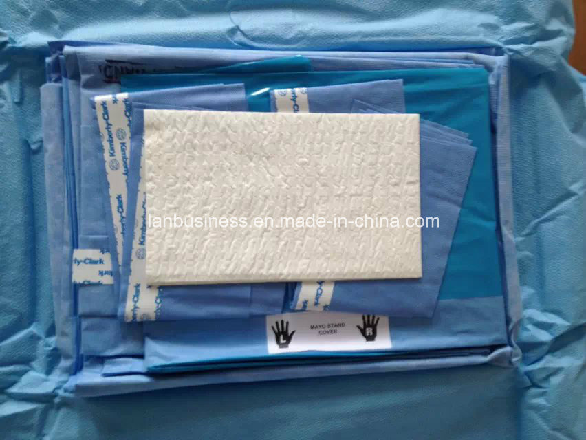 Emergency Bed Use Spp Drap Set for Hospital