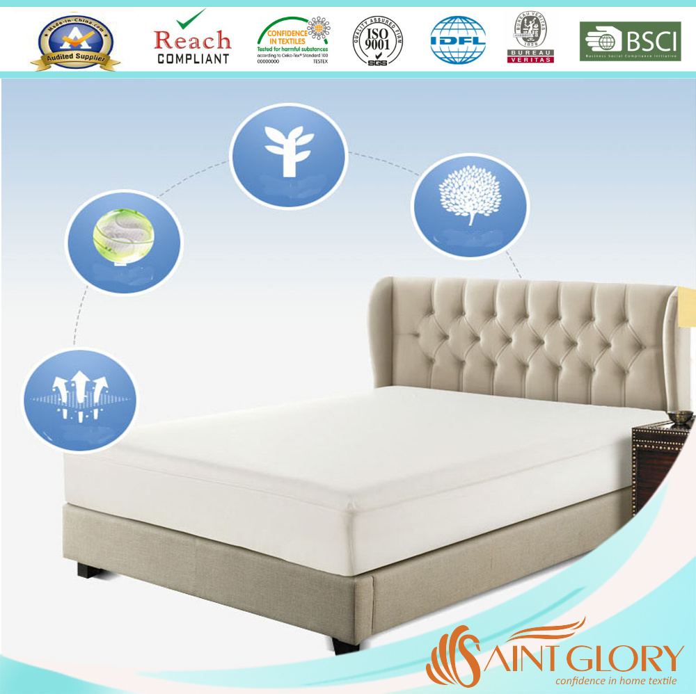 Wholesale Anti Bed Bug Waterproof Mattress Encasement with Zipper