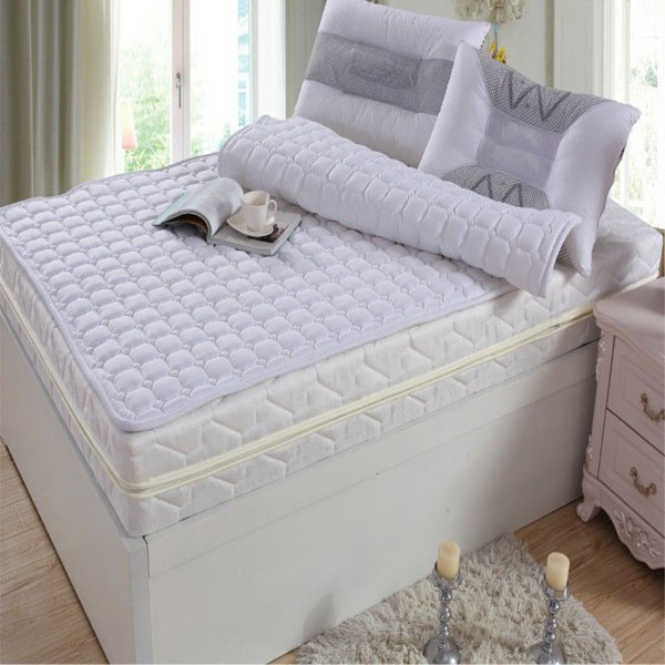 Hotel Used Cheap Polyester Cotton Quilted Mattress Pad/Mattress (DPF10154)