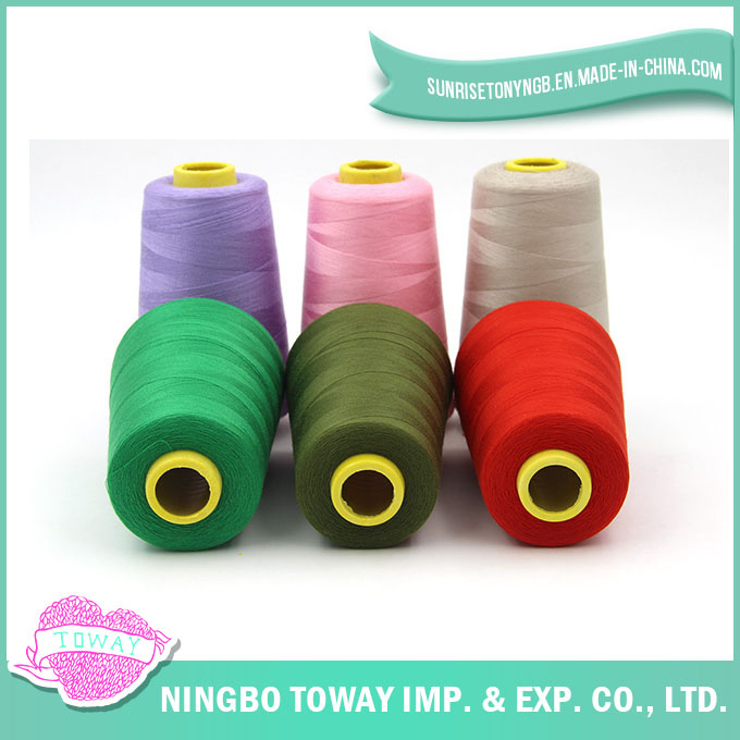 Cone Cheap 40/2 Reflective Polyester Embroidery Sewing Thread