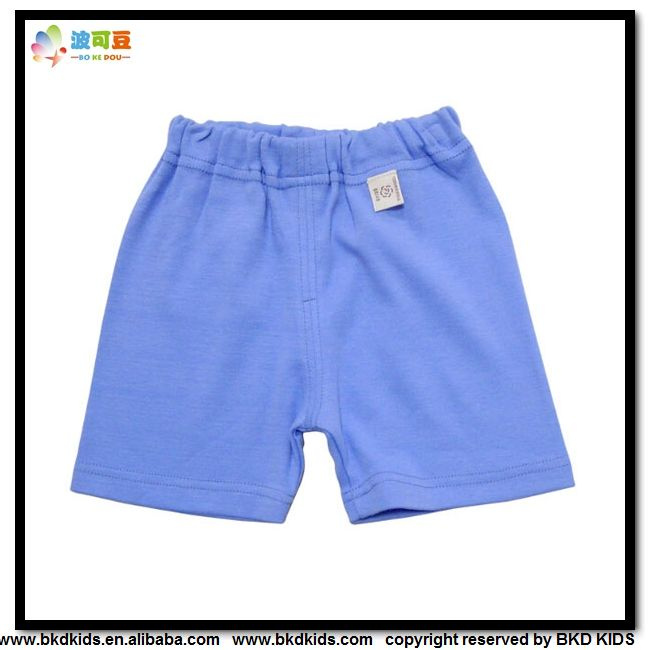 Plain Dyed Baby Garment Newborn Boy Pants