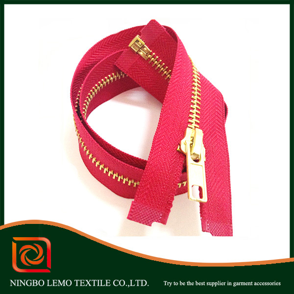 Long Chain Metal Zipper Open End Zipper
