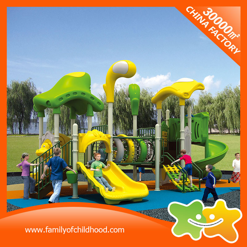 Outdoor Chidren Play Station Amusement Park Slides for Kids