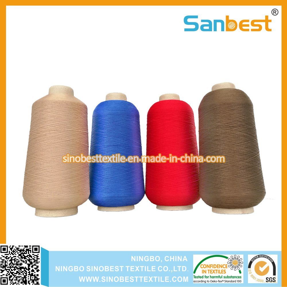 100% Continuous Polyester Textured Over-Lock Thread Low Shrinkage