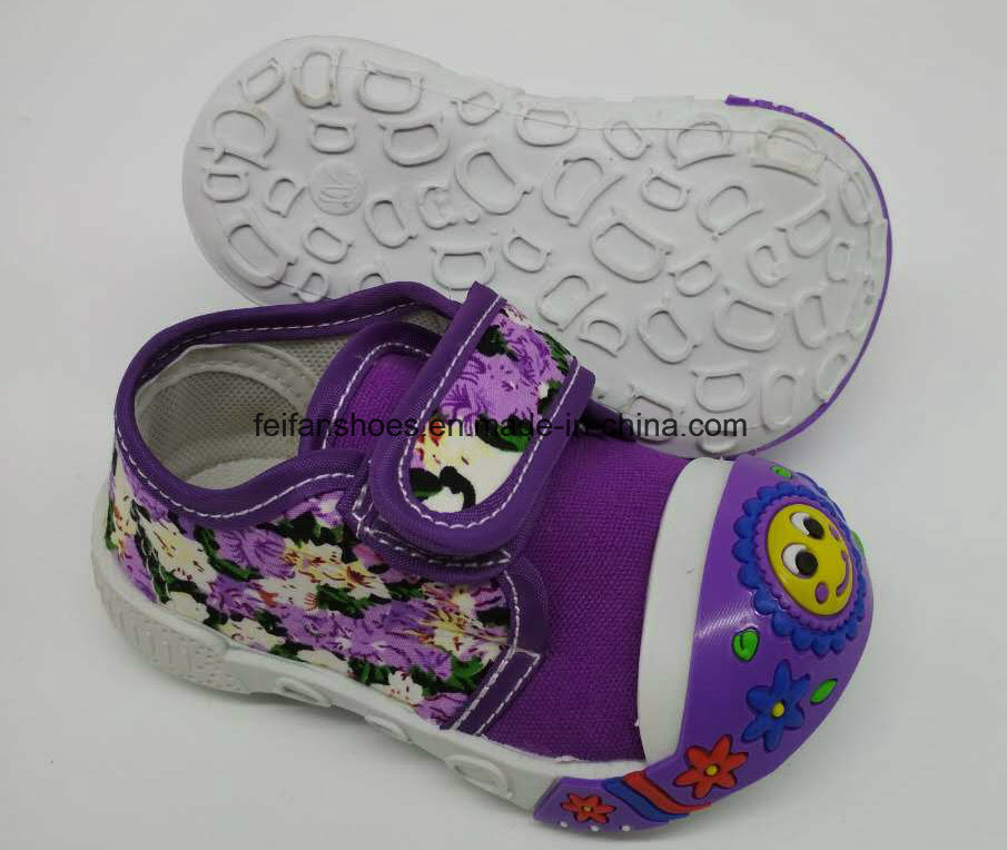Lateset Fashion PVC Sole Children Baby Shoes Infant Shoes (HH17621-4)