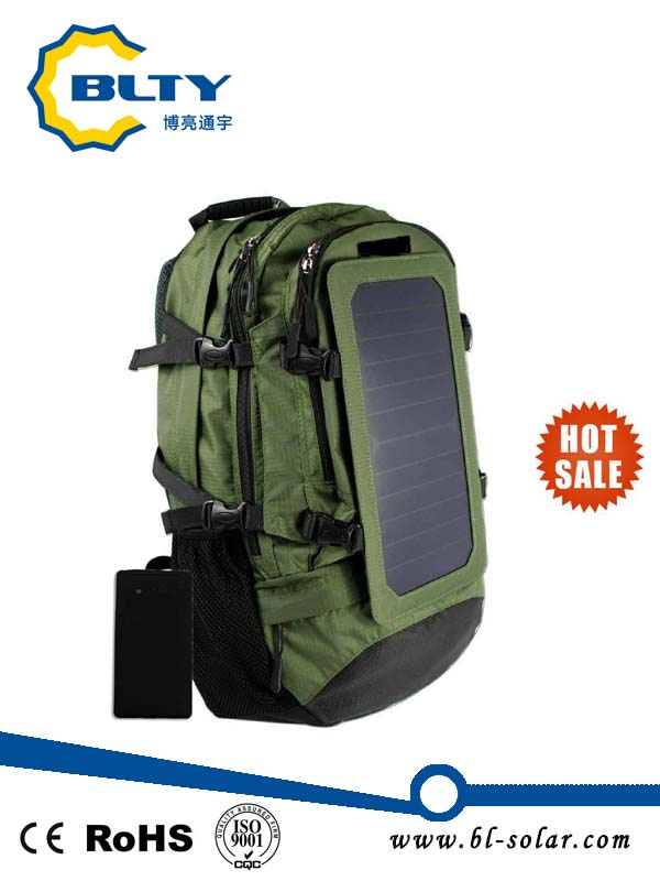 Solar Bag Type and 30-50L Capacity Solar Power Backpack