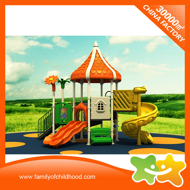2017 Forest Adventures Theme Outdoor Slide for Children