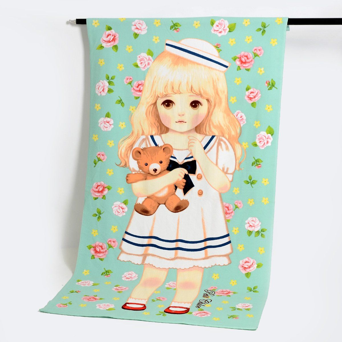Custom Microfiber Beach Towel with Excellent Printing Effect, Cotton Beach Towel