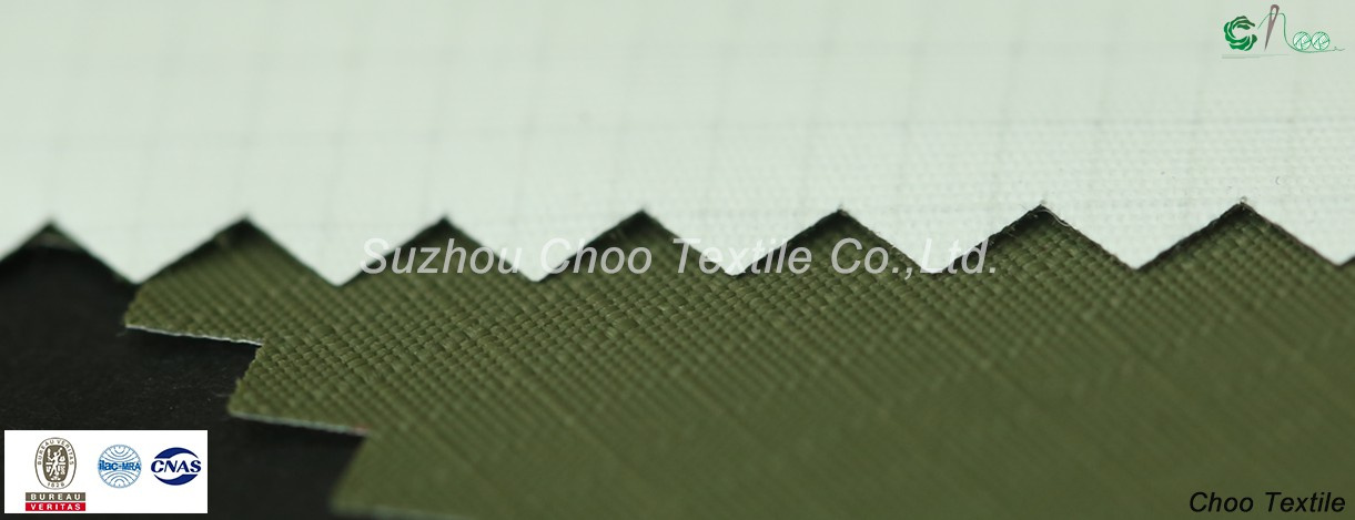 100% Nylon Microporus Coating Dull Rip-Stop Taslon Fabric