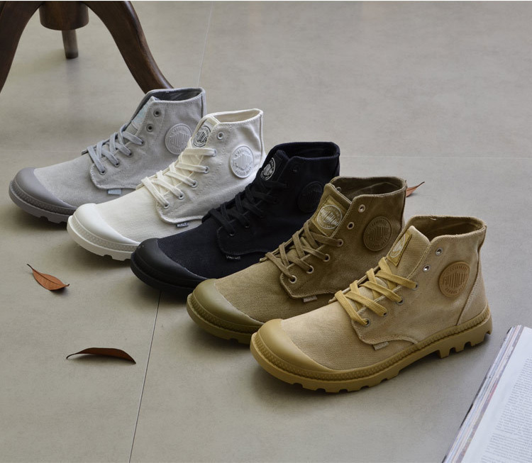 Ankle Boots with Rubber Sole for Man