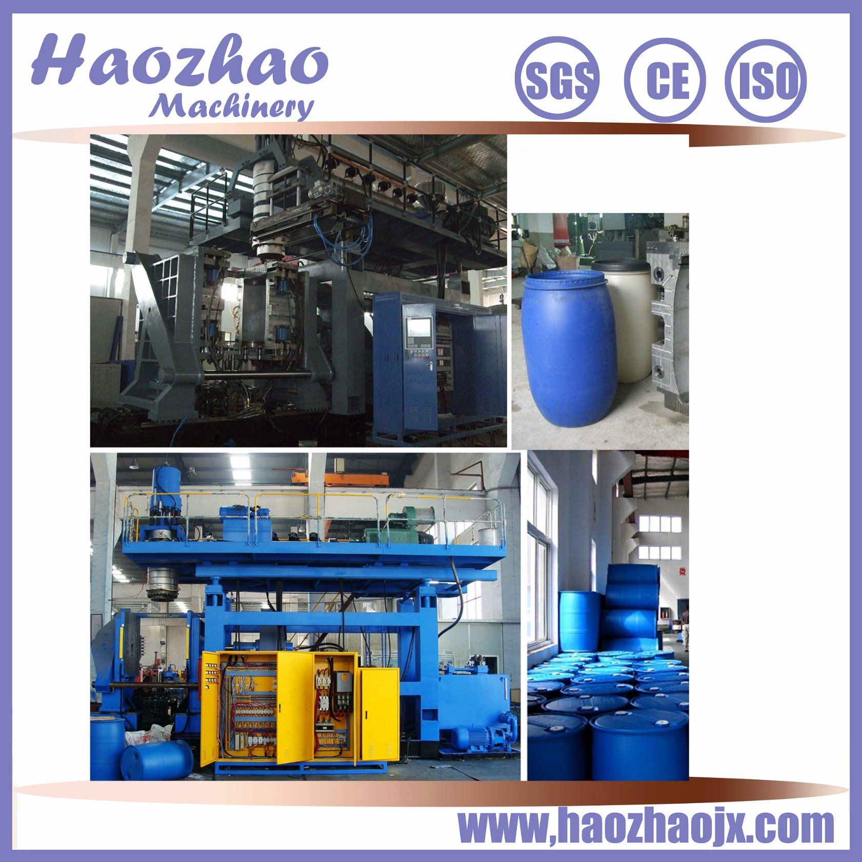 Blow Molding Machine for Double L-Ring Drum