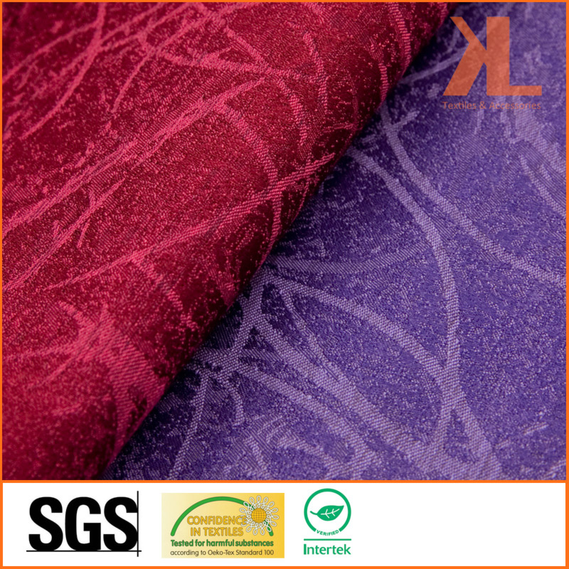 100% Polyester Quality Jacquard Arc Design Wide Width Table Cloth
