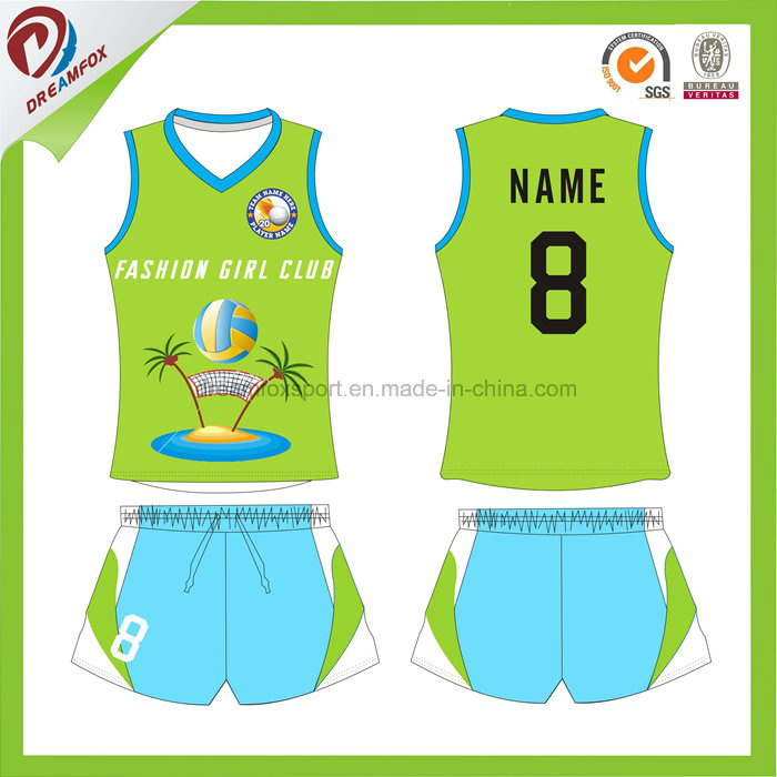 Sublimated New Design Women Custom Design Inflatable Mens Volleyball Uniform