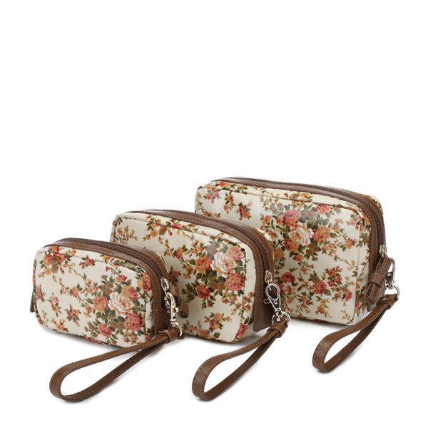 PU/TPU/EVA/PVC/Twill Fabric/Jean/Fabric/Canvas/600d/Cotton/Lace/Plush/Mesh/Sandwich/Papyrus Hot Selling High Quality New Fashion Cosmetic Bag Pouch