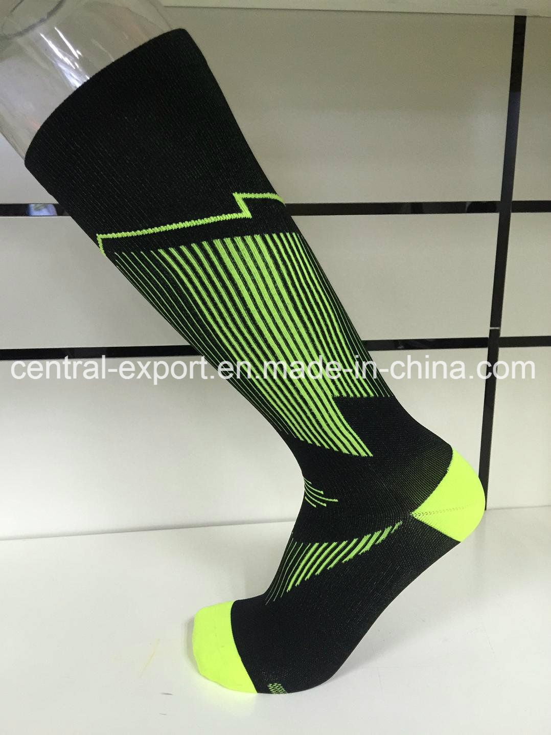 Customized Men Nylon Elastane Compression Socks