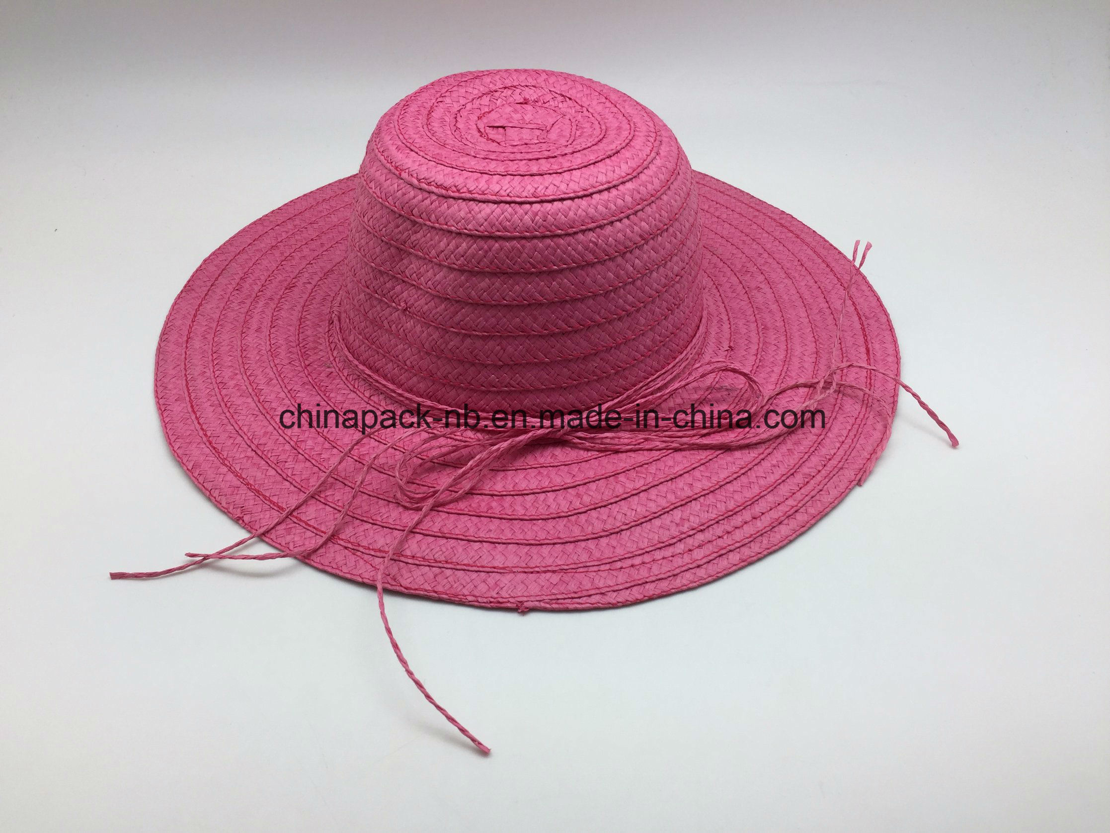Simple Paper Straw Beach Hats for Women (CPHC7082X)