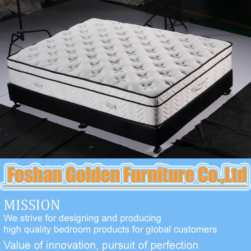 Memory foam Pillow Top Mattress (8863)