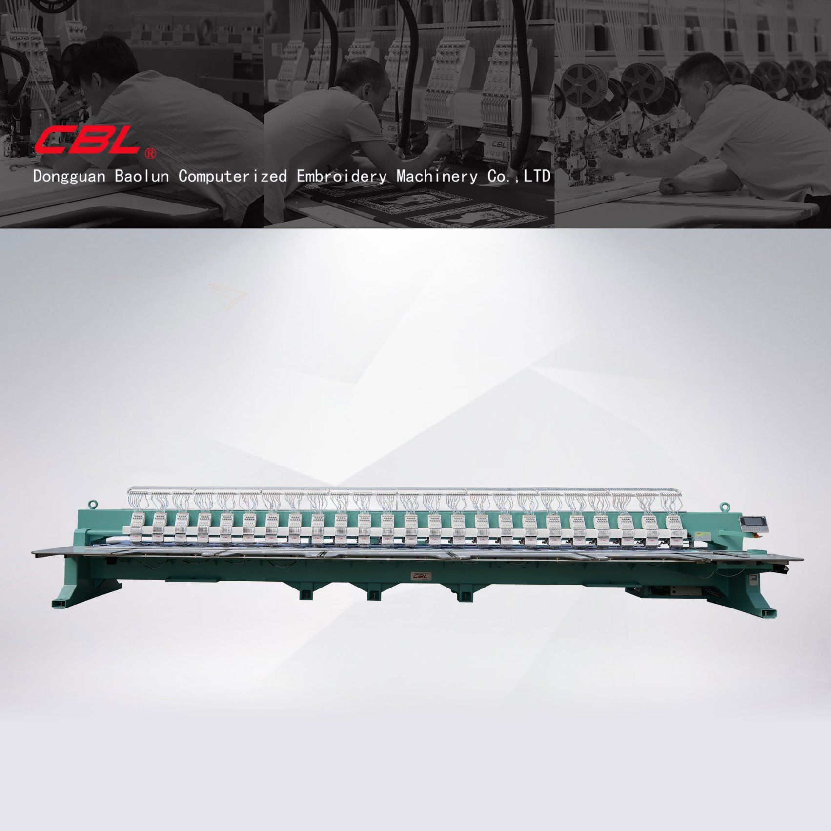 High Speed Flat CBL Computerized Embroidery Machine