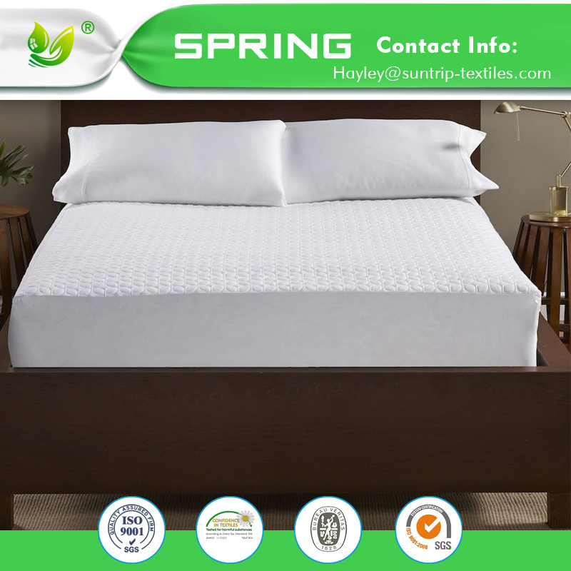 Bed Bug Proof Queen Size Waterproof 100% Mattress Cover Reusable Mattress Protector Cover