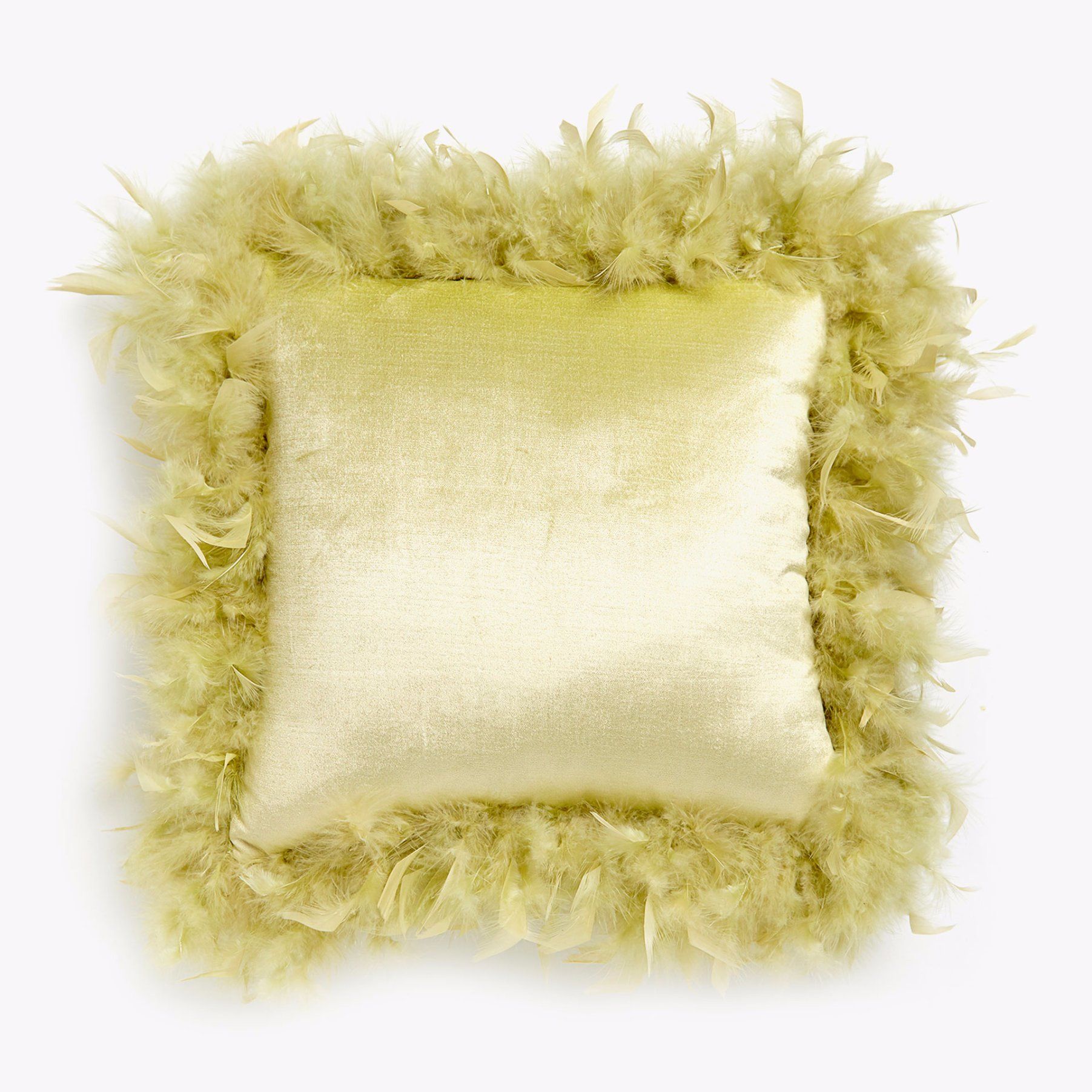 Solid Feather Square Cushion Sft01cu103