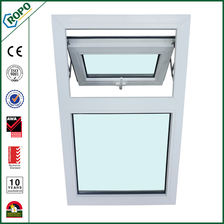 High Quality UPVC Double Glazed Awning Window