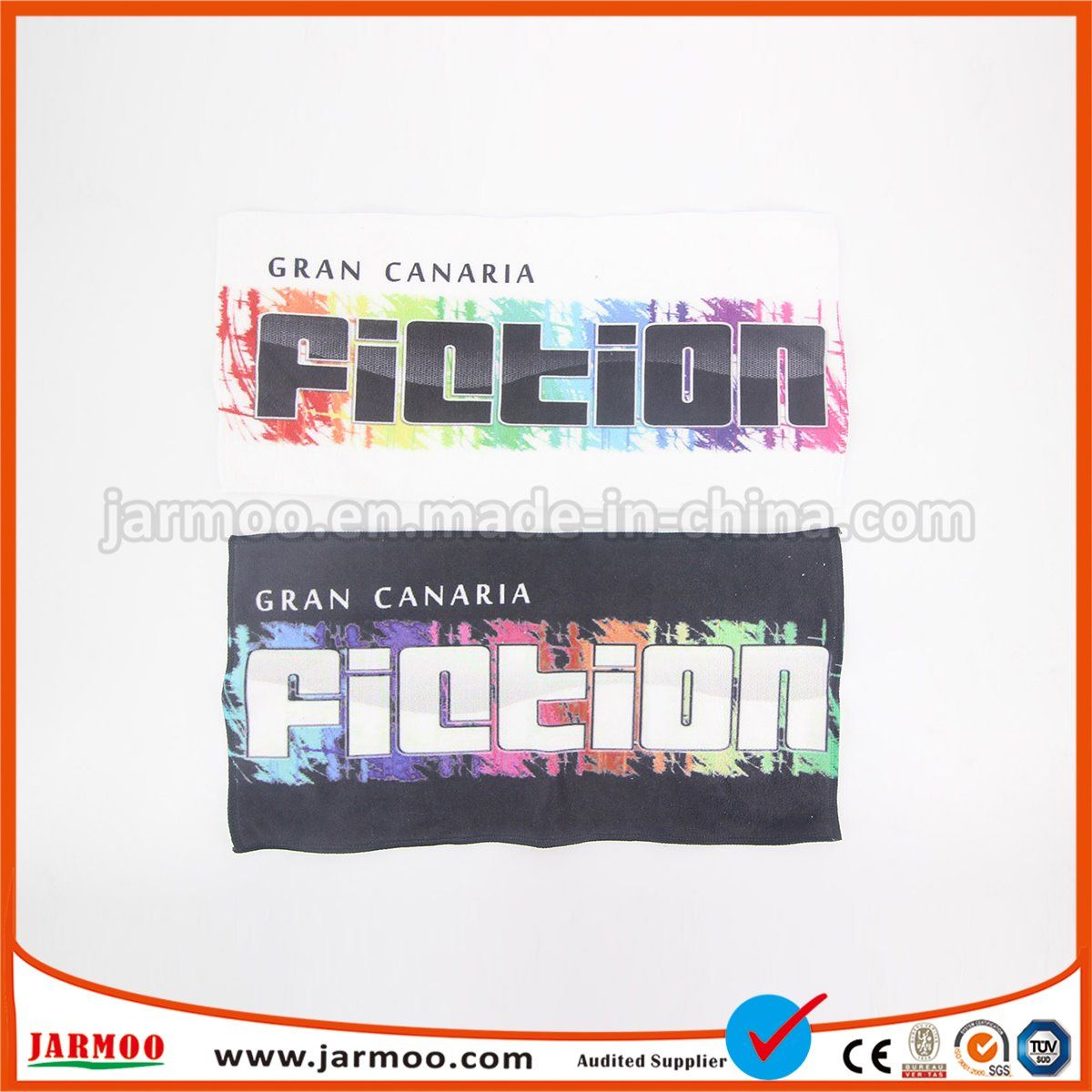 Sublimation Printed Football Team Sport Beach Towel