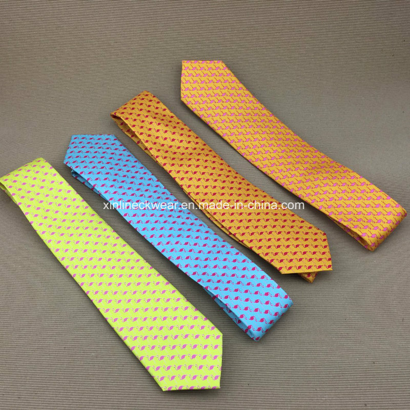 Handmade 100% Silk Printed Men Custom Neck Ties