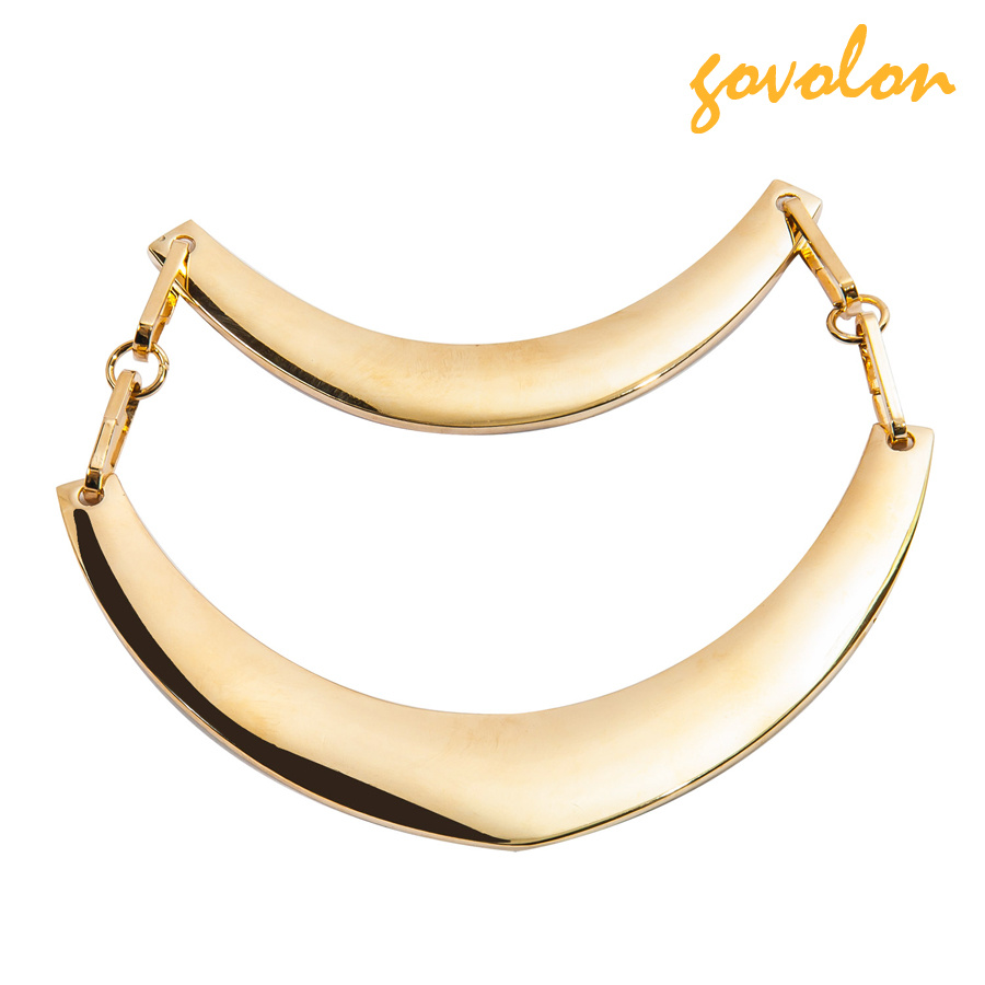 Golden Plated Alloy Ornament Chain for Garment