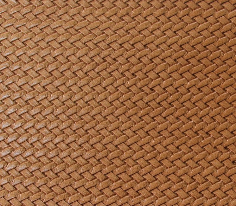 Newest Fashionable Woven PU PVC Synthetic Leather for Bag (H256)