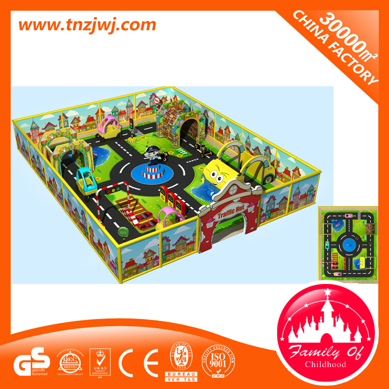 Simulation of Driving School Indoor Playground Soft Play Labyrinth for Kids