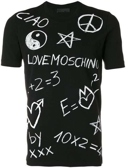 Men's Peace and Love Print T-Shirt