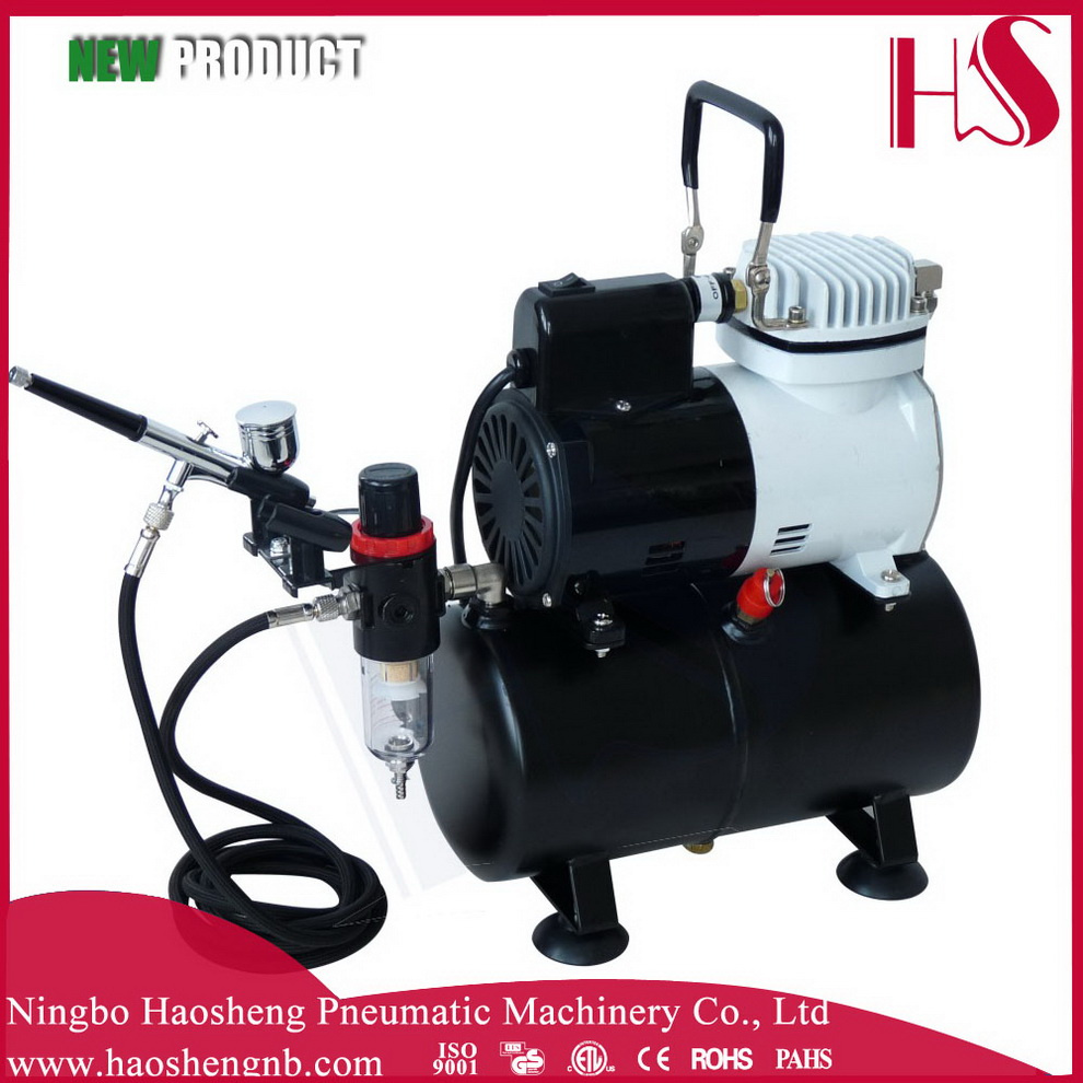 Af186k Airbrush Cool Runner PRO High Performance Compressor W/ Air Tank
