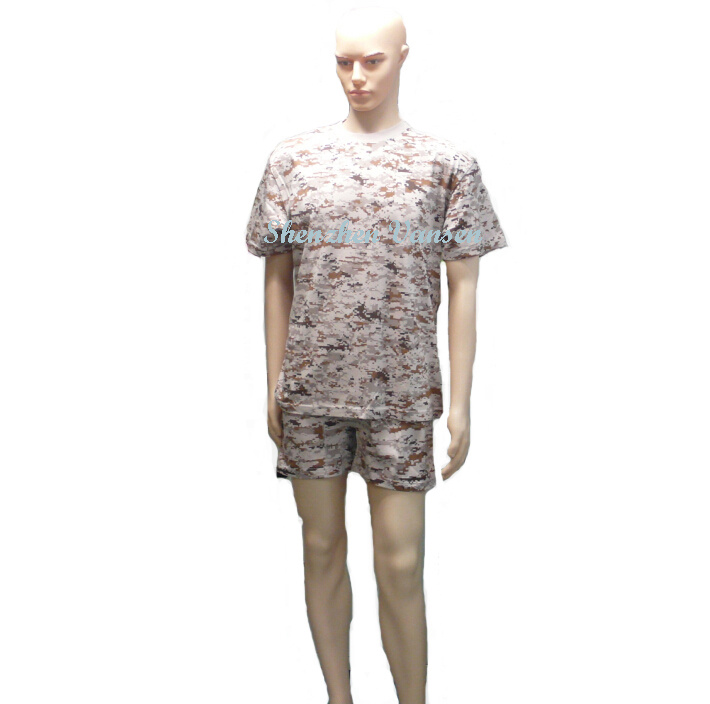 Desert Digital Camouflage Underwear Set for Army