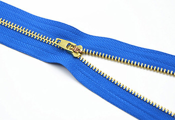 Brass Zipper Closed-End Yg Slider for Men's Jeans