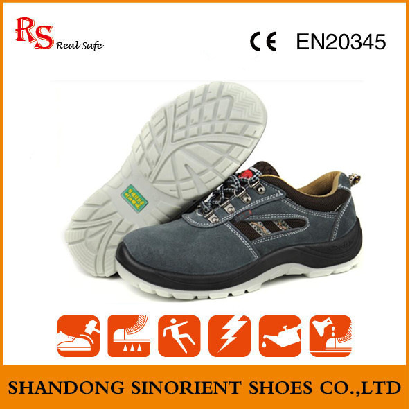 Plastic Toe Cap Active Safety Shoes for Men RS376