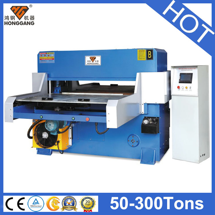 Hg-B60t EVA Carpet Automatic Cutting Machine with Feeding Table