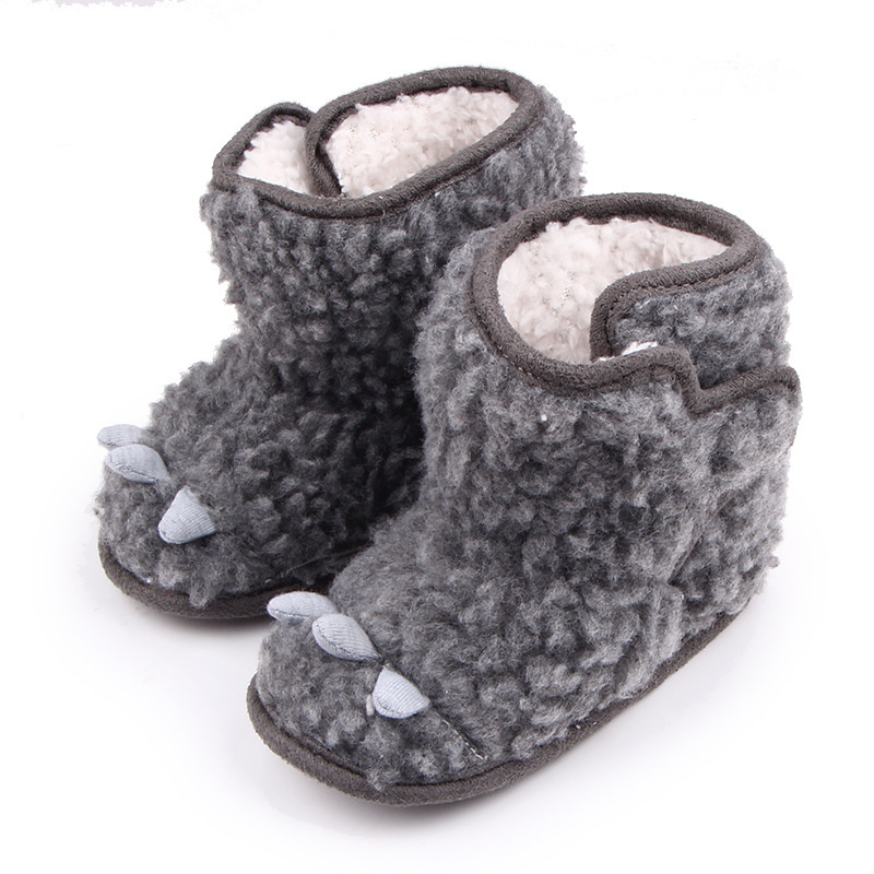 Handmade Plush Women's Slipper Boots with Good Quality