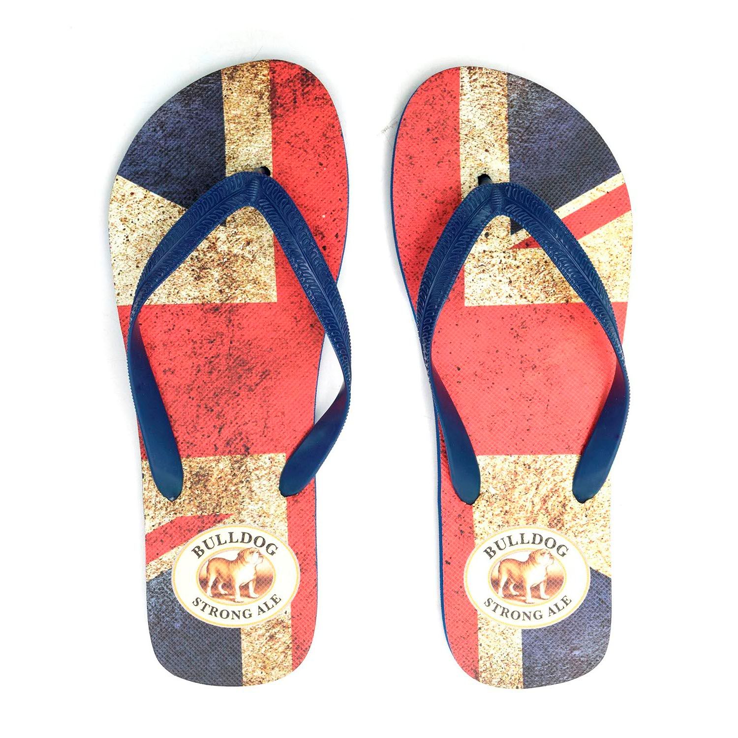 Unisex Slipper with England and Bulldog Digital Printing