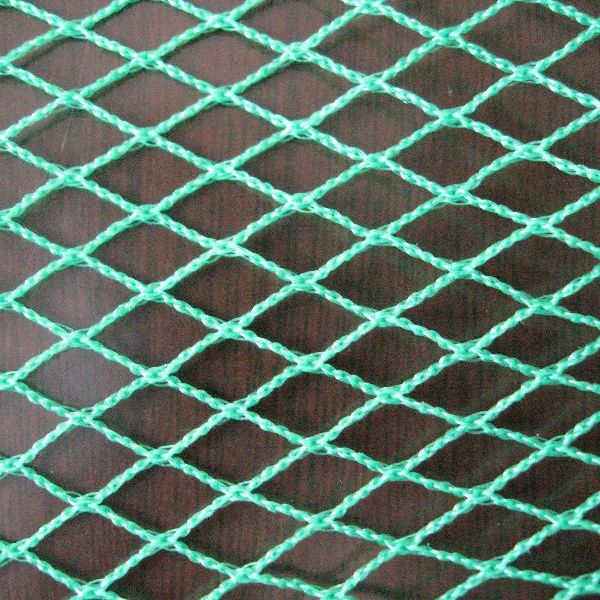 PP Knotless Bird Proof Net/Green Color Cargo Netting
