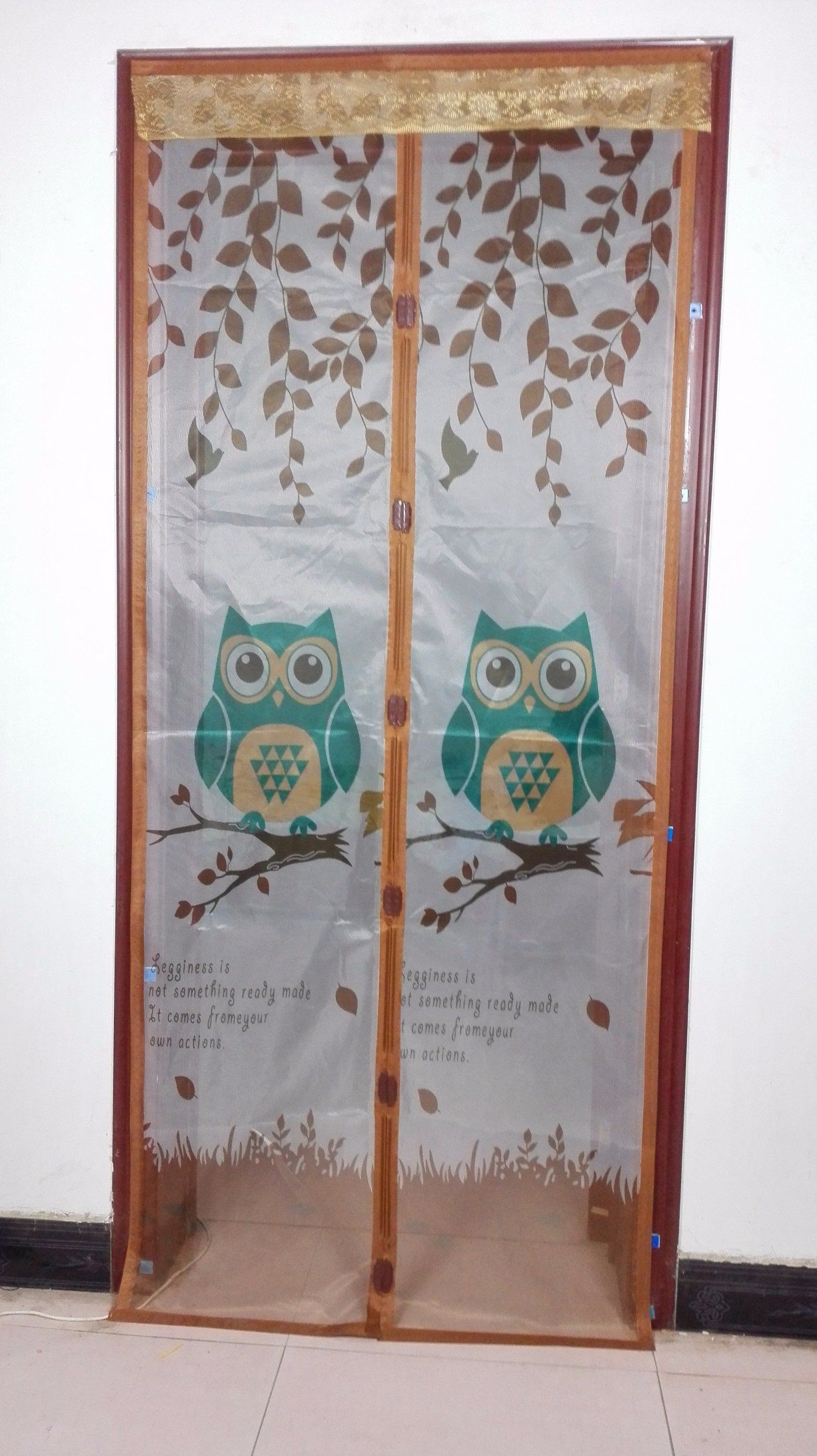 Magnetic Mesh Door Screen Magnetic Screen for Door Insect Curtains for Doors