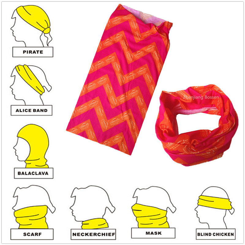 Polyester Microfiber Multifunctional Seamless Bandanas