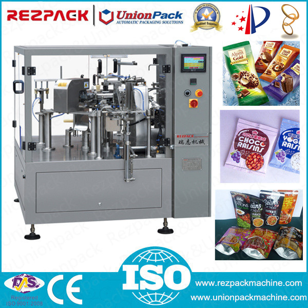Zipper Bag Filling Closing Sealing Machine (RZ6/8-200/300A)