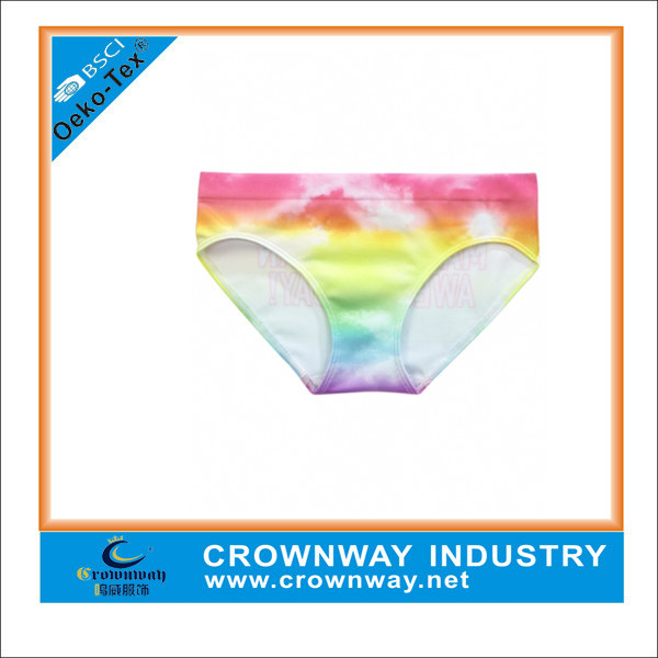 Colorful Pattern Cute Soft Underwear for Girl
