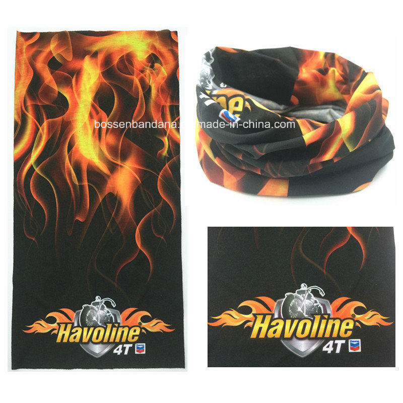 Factory Produce Customized Logo Printing Seamless Tube Bandana