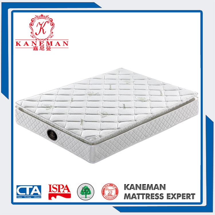 Bamboo Fabric Memory Foam Spring Mattress