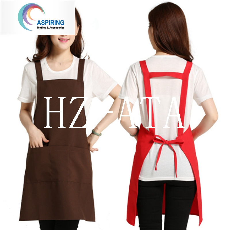 New Style Kitchen Chef Coffee Shop Custom Work Canvas Apron