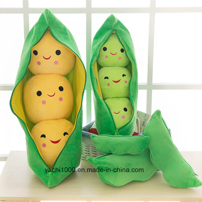 Stuffed Vegetables Pea Soft Pillow