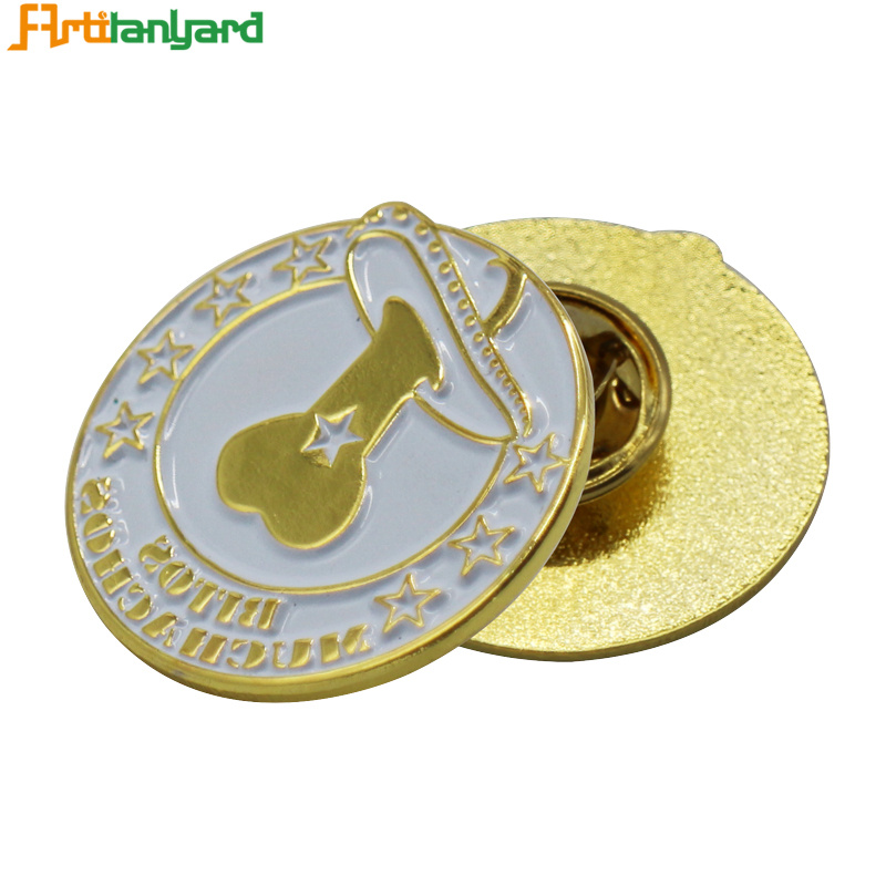 Metal Pin Badge with Soft Enamel